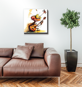 Radiant Racer Canvas